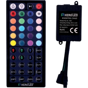 Hero Led 12 Amper 44 Tuşlu Rgb LED Kumanda Kontrol Cihazı