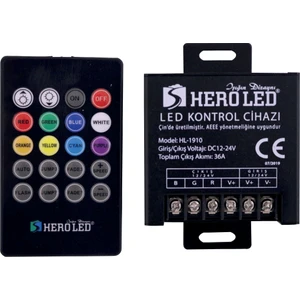 Hero Led 36 Amper Rgb LED Kumanda Kontrol Cihazı