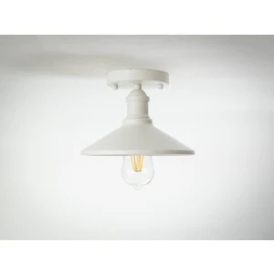 Retro,rustik Mutfak,oda,kolidor,cafeler Için beyaz E27 Metal Sarkıt Avize ÇAP:23cm