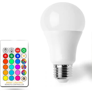 9 Watt Rgb LED Ampul Aydınlatması ve Rgb Kumandası