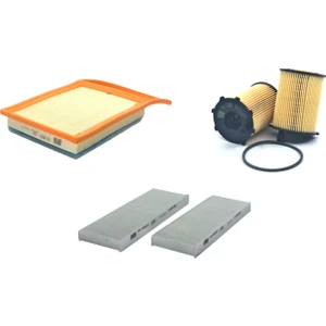 Fuji Filtre Citroen C-Elysee 1.6 HDi 92 2013- Hava + Yağ + Polen Filtresi 1109 AY