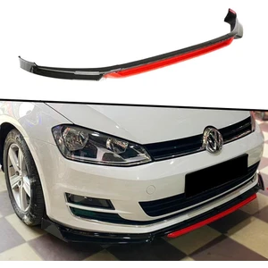 Araba Alışveriş Volkswagen Oto Tuning Golf 7,5 Aksesuar 4 Parça Tampon Ek Ön Lip