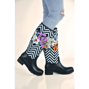 Odesa Ayakkabı Kadın Özel Tasarım Yağmur Çizmesi