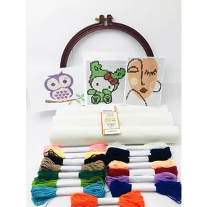 İdil Hobi Market Idilhobimarket Kanaviçe Etamin Set 007
