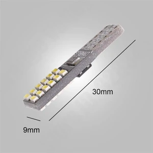 2 Adet Turuncu Renk T10 Dipsiz LED Ampul Park Ampulü Gündüz Farı Yüksek Işık Güçlü