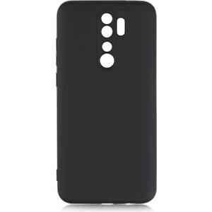 Xiaomi Redmi Note 8 Pro Kılıf Mara Silikon Mat Soft Kamera Korumalı Lansman Siyah