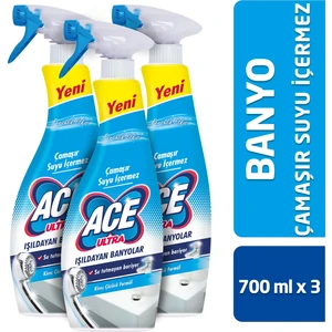 Ultra Köpük Çamaşır Susuz Banyo 700Mlx3
