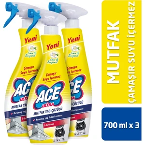 Ultra Köpük Çamaşır Susuz Mutfak 700Mlx3