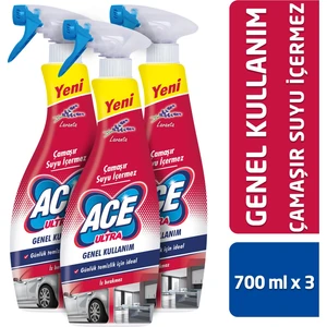 Ultra Köpük Çamaşır Susuz Çok Amaçlı 700Mlx3
