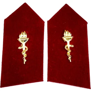 Seyhan Askeri Malzeme  Harici Astsubay Sağlık Spolet - Yaka Işareti