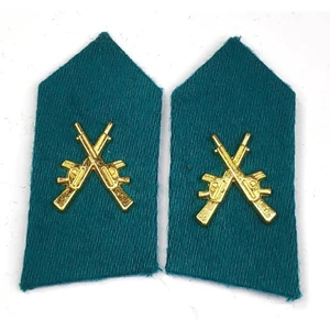 Seyhan Askeri Malzeme  Harici Astsubay Piyade Spolet - Yaka Işareti