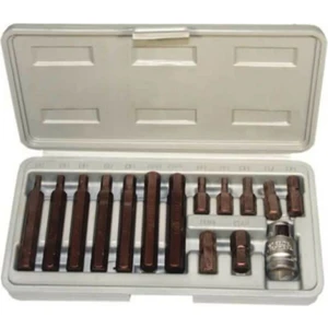 15 Parça Kaplamalı Allen Bits Set