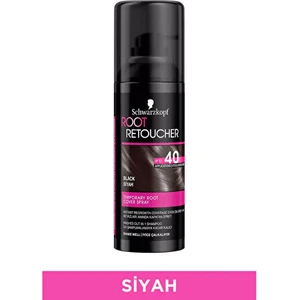 Root Retoucher Beyaz Kapatıcı Saç Spreyi Black / Siyah 120ML