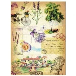 Tasula Craft House Pirinç Kağıt Dekopaj 30 x 40 cm  036