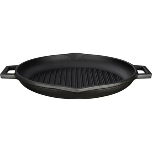 Izgara Tavası. Siyah Mat. Yuvarlak. Ø 26CM.