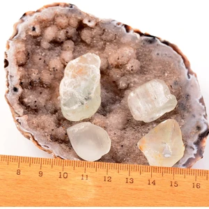 Taş Sandığı Mavi Topaz Taşı Işlenmemiş Kütle - Açık Mavi