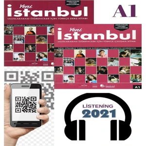Ks Basım Yayınevi Istanbul Yabancılar Için Türkçe A1 2021 Ders Kitabı Çalışma Kitabı  Qr