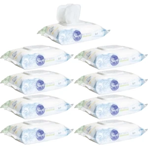 Islak Havlu Mendil Pamuklu Yenidoğan Naturel Bambu 40 Yaprak 9'lu Set 360 Yaprak