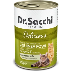 Dr.Sacchi Kedi Konserve Av Etli 400 Gr