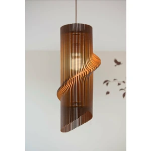 Decarthuma Modern Tasarım Doğal Ahşap Mdf Lazer Kesim Rustik Salon Avize