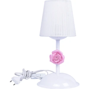 Polat Aydınlatma Samara Abajur  Beyaz (Beyaz Şapkalı)