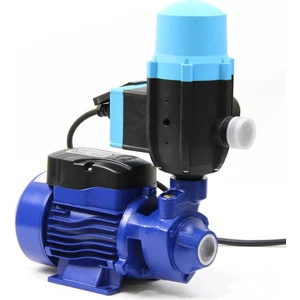 Bakır Sargılı Qb-60 Paket Hidrofot Otomatik Su Pompası 0.5 Hp 1" Hidrofor Set Pompa 1 Kat 1 Daire