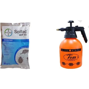 Böcek Ilacı Haşere Bayer Solfac Wp + 2 Lt Pompa