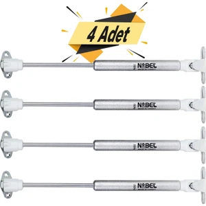 Dolap Amortisörü Gazlı Piston Kapak Hidroliği (27 cm 80N) 4 Adet
