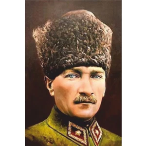 Asya Bayrak Atatürk Posteri Bayrak 70 x 105 cm