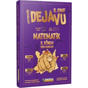 Antrenor Yayınları Antrenör Yayınları Dejavu 8.sınıf Matematik 2.dönem Soru Bankası