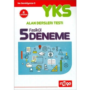 Nego Yayınları Nego Yks 2.oturum Alan Dersleri Testi 5 Deneme