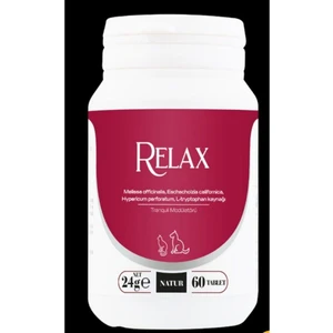 Natur Relax Kedi Köpek Sakinleştirici 60 Tablet