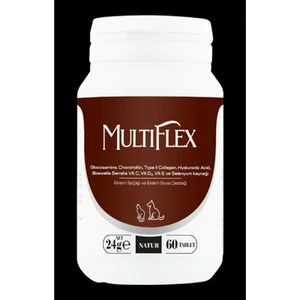 Multiflex Kedi Köpek Eklem Destekleyici Vitamin Mineral 60 Tablet