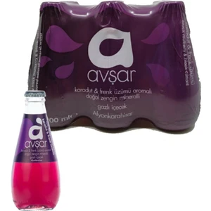 Karadut Frenk Üzüm Aromalı Soda 6'lı  200 ml
