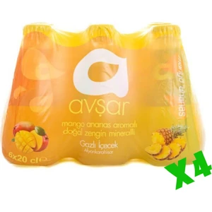Mango Ananas Aromalı Soda 24'lü 200 ml
