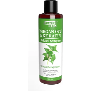 Softto Plus Isırgan Otu & Keratin Bitkisel Şampuan 400 ml