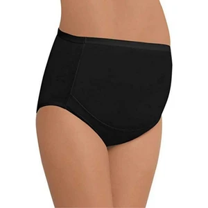 Kadın Siyah Pamuklu Anne Lohusa Hamile Külodu 3162