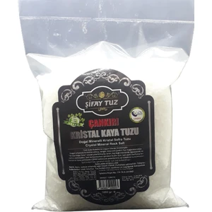%100 Çankırı Kristal Granül Tuz 1 kg