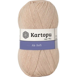 Aksoft K855 Kum Beji El Örgü İpliği 100 gr