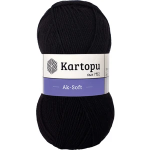Aksoft K940 Siyah El Örgü İpliği 100 gr