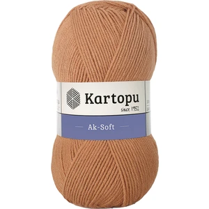 Aksoft K857 Karamel El Örgü İpliği 100 gr