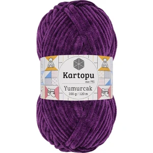 Yumurcak K719 Mor Kadife El Örgü Ipliği