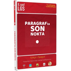 Tonguç Akademi Paragrafta Son Nokta