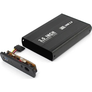 3.5" Sata USB 3.0 Harici Alüminyum Harddisk Kutusu