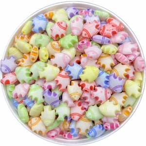 Hedef Bijuteri Pastel Küçük Balık Figür,karışık Pastel Renk Boncuk,takı Yapım Boncuğu (25GR, ~100 Adet)