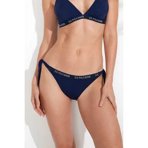 U.S. Polo Assn. Kadın Lacivert Kalın İpli Bikini Alt