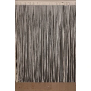 Akça Tekstil Düz İp Model Krem Renk Hazır İp Perde 300 x 270 cm.