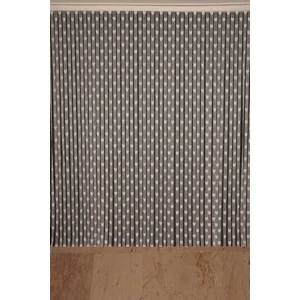 Akça Tekstil Kalpli Model Krem Renk İp Perde Hazır İp Perde 300 x 270 cm.