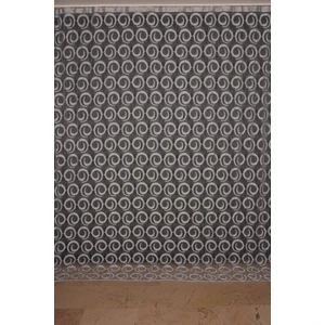 Akça Tekstil Vakko Model Gri Renk İp Perde Hazır Düğmeleri Dikilmiş İp Perde 300 x 270 cm.
