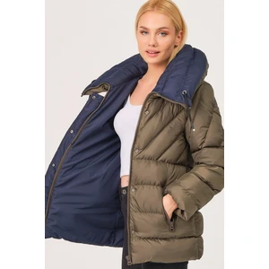 Z6683 Dewberry Kadın Mont-Haki